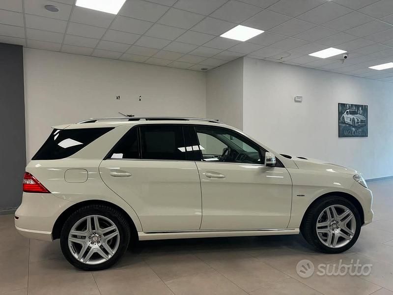 Usata Mercedes ML250 Premium 204 CV (150 kW) 2014 Bianco SUV