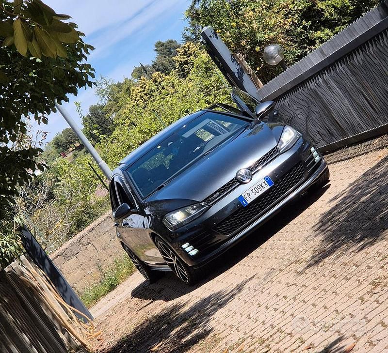 Usata VW Golf VII GTD 184 CV (135 kW) 2014 Grigio Berlina