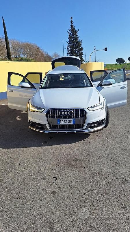 Bianco Usata 2016 Audi A6 Allroad Station wagon | 16.900 € (Buon prezzo) - Immagine 1/4