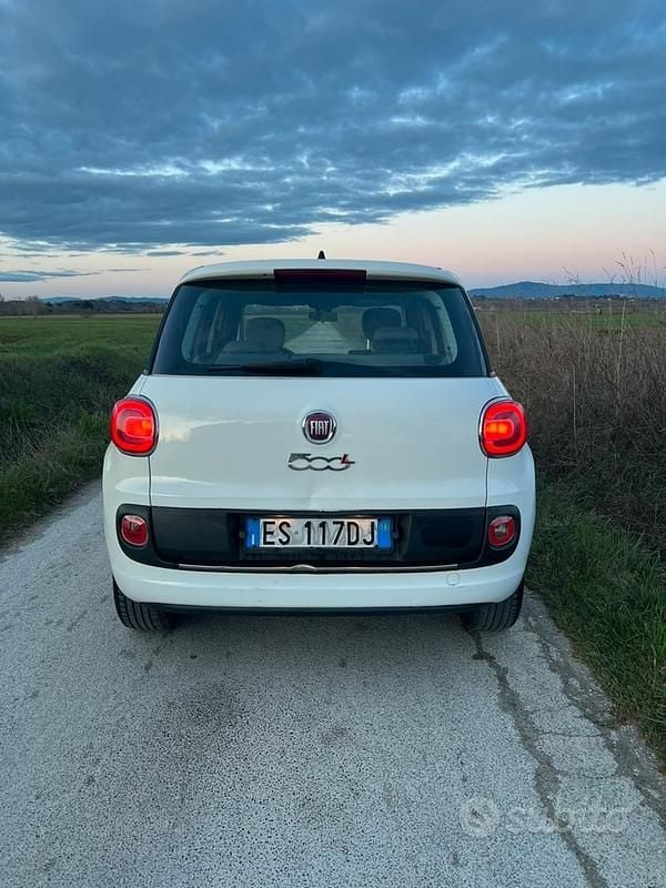 Usata Fiat 500L Lounge 84 CV (61 kW) 2014 Bianco Monovolume