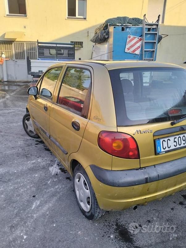 Usata Chevrolet Matiz 2003 Giallo Utilitaria
