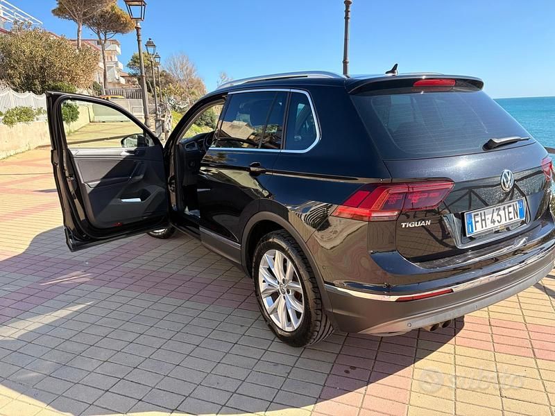 Usata VW Tiguan 150 CV (110 kW) 2017 Nero SUV