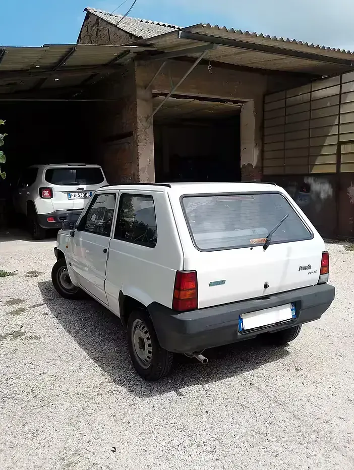 Usata Fiat Panda 54 CV (39 kW) 2001 Bianco Berlina