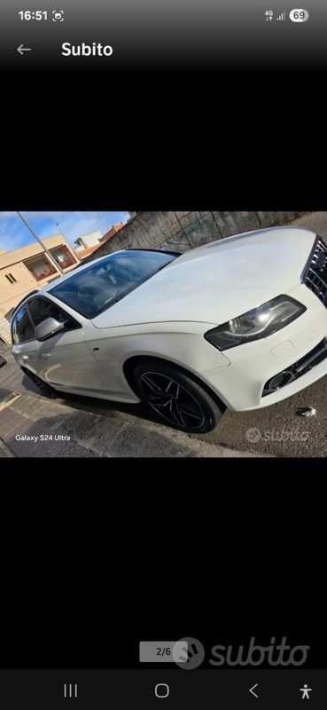 Usata Audi A4 143 CV (105 kW) 2010 Bianco Station wagon