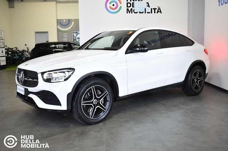 Usata Mercedes GLC220 Premium 194 CV (142 kW) 2019 Bianco Coupé