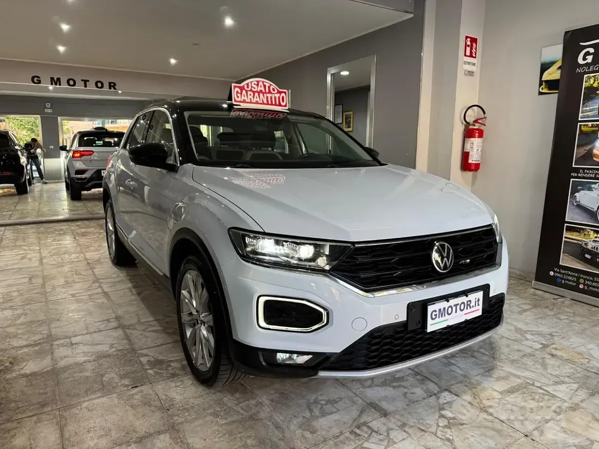 Usata VW T-Roc Advance 150 CV (110 kW) 2021 Bianco SUV