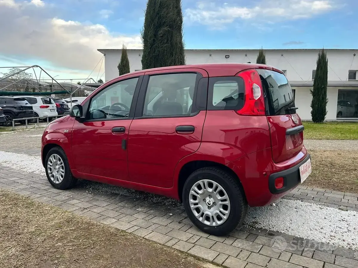 Nuova Fiat Panda 69 CV (50 kW) 2025 Rosso passione pastello (414) Utilitaria