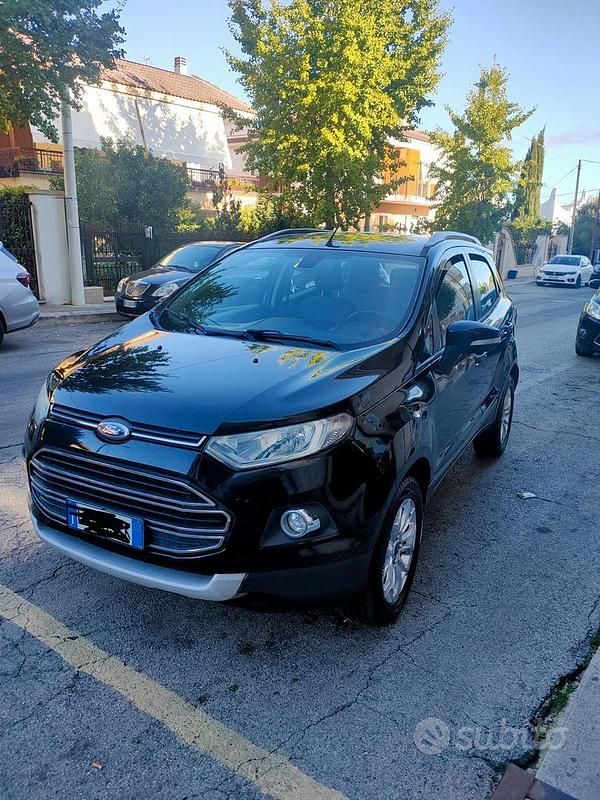 Usata Ford Ecosport Titanium 91 CV (66 kW) 2014 Nero SUV