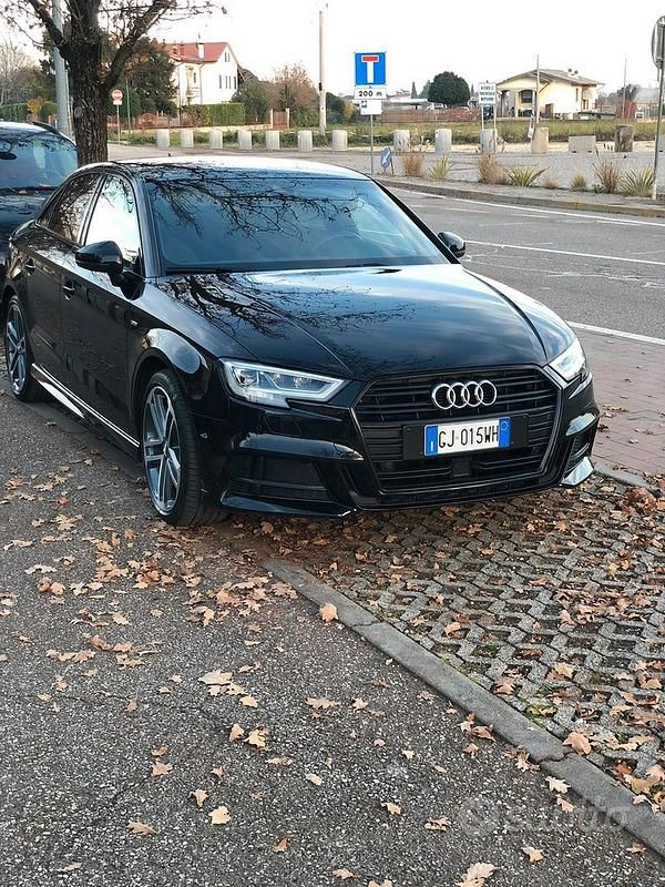 Usata Audi A3 2021 Nero Berlina