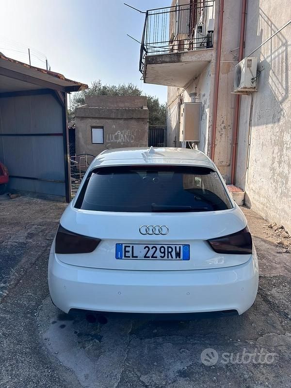 Usata Audi A1 2012 Bianco Utilitaria