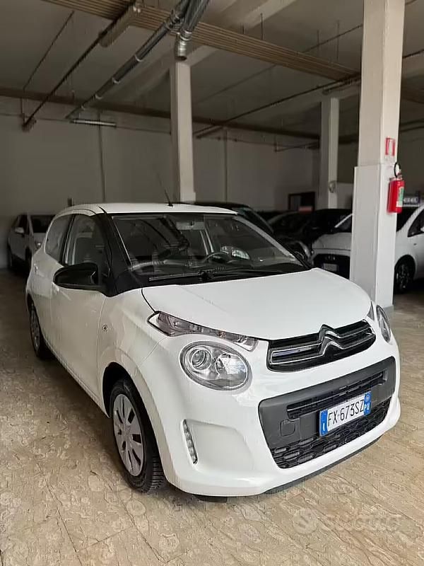 Usata Citroën C1 Feel 72 CV (52 kW) 2019 Bianco Utilitaria