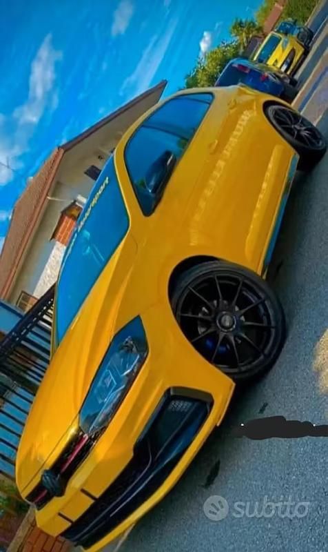 Usata VW Polo 67 CV (49 kW) 2018 Giallo Utilitaria