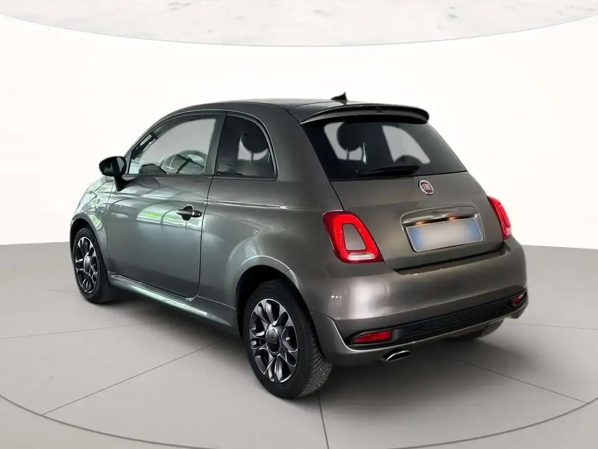 Usata Fiat 500C S 95 CV (69 kW) 2018 Grigio metallizzato scuro Cabrio