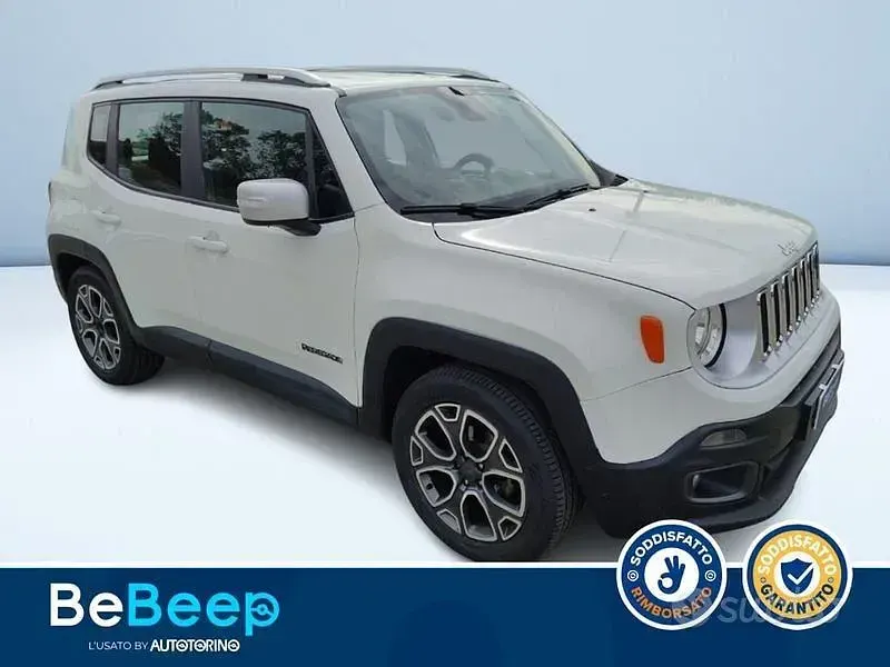Usata Jeep Renegade Limited 140 CV (102 kW) 2018 Bianco pastello SUV