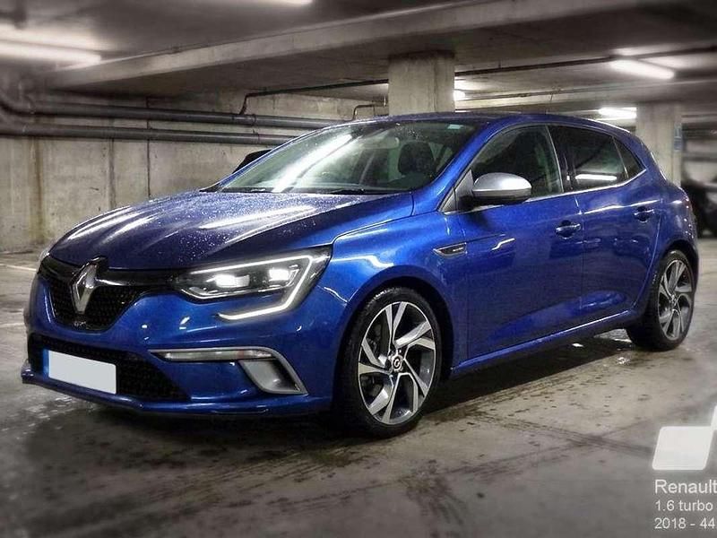 Usata Renault Mégane GT Line GT 204 CV (150 kW) 2018 Blu/azzurro Berlina