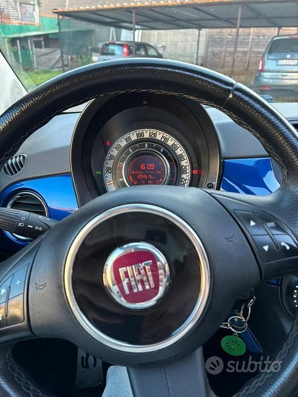 Usata Fiat 500S Sport 2008 Blu Berlina