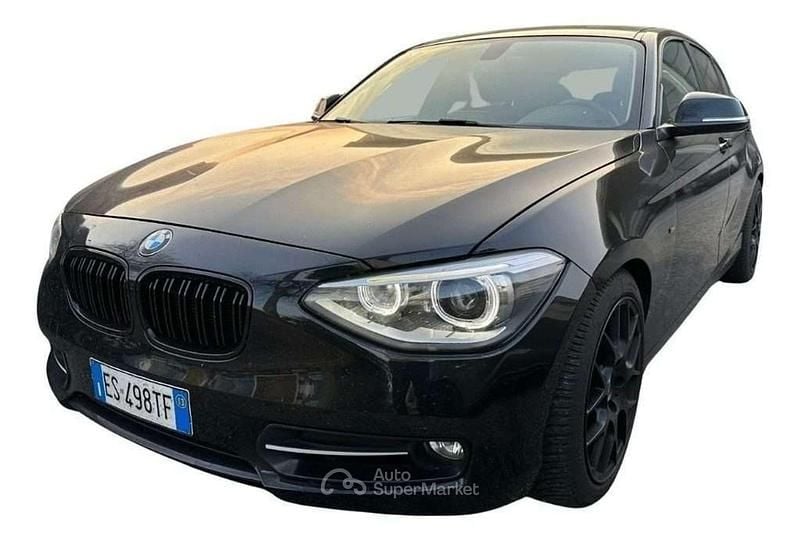 Usata BMW 118 Sport Line 143 CV (105 kW) 2013 Nero Utilitaria