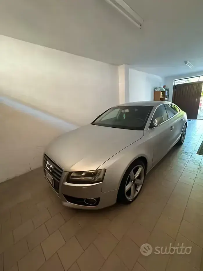 Usata Audi A5 170 CV (125 kW) 2012 Grigio Coupé