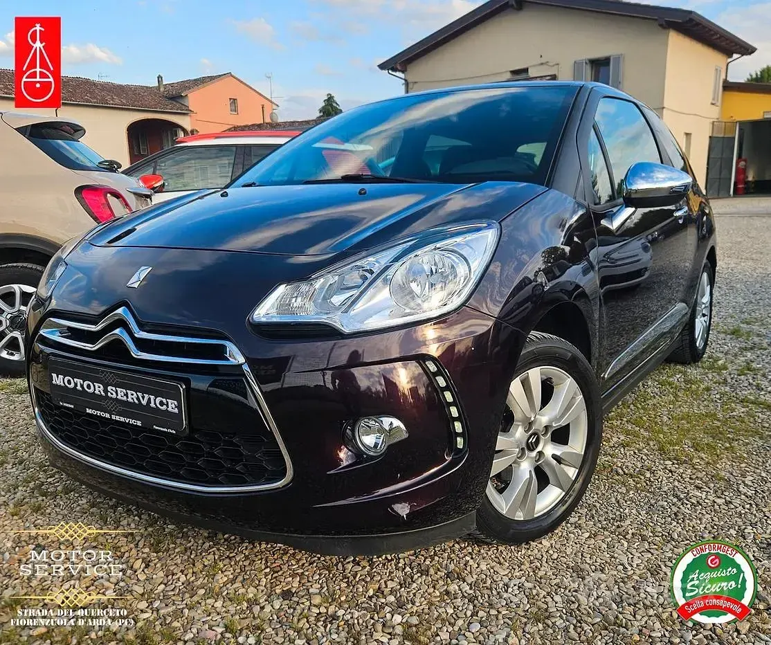 Usata DS Automobiles DS3 82 CV (60 kW) 2015 Nero Coupé