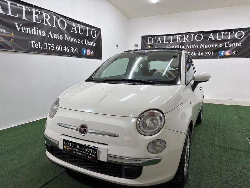 Usata Fiat 500 Lounge 75 CV (55 kW) 2009 Cabrio