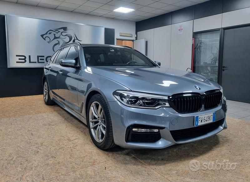 Usata BMW 520 M Sport 190 CV (139 kW) 2019 Grigio Station wagon