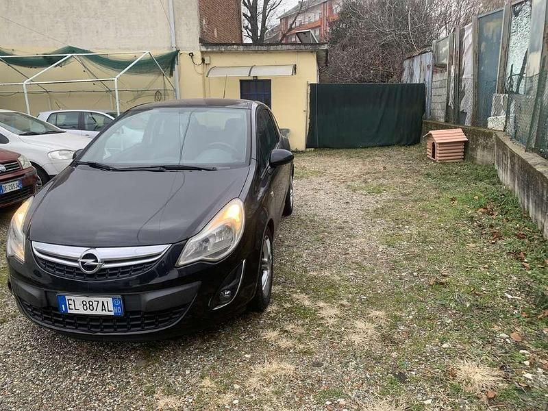 Gebraucht Opel Corsa 86 PS (63 kW) 2012 Schwarz Coupé