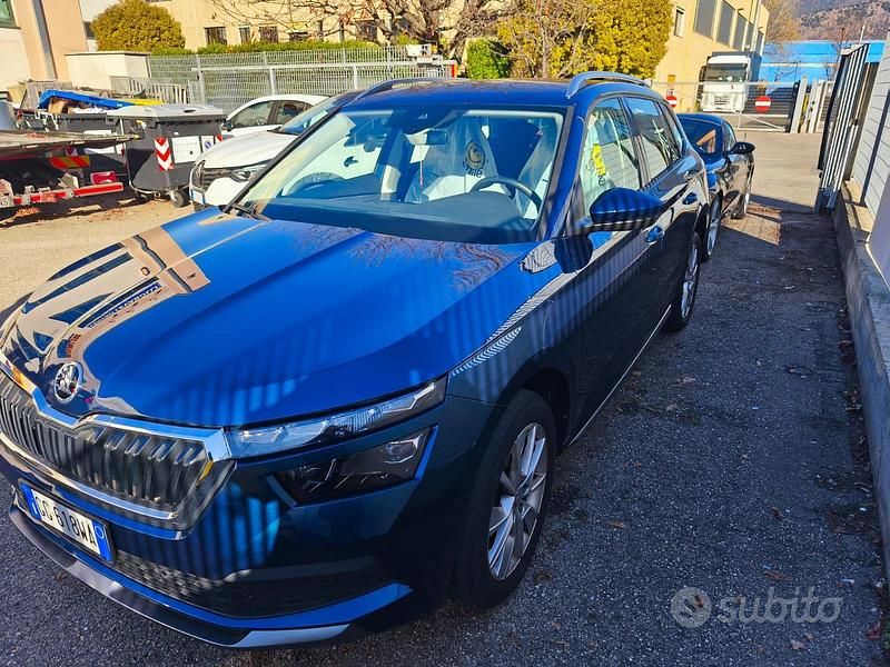 Usata Skoda Kamiq Style 110 CV (80 kW) 2021 Verde SUV