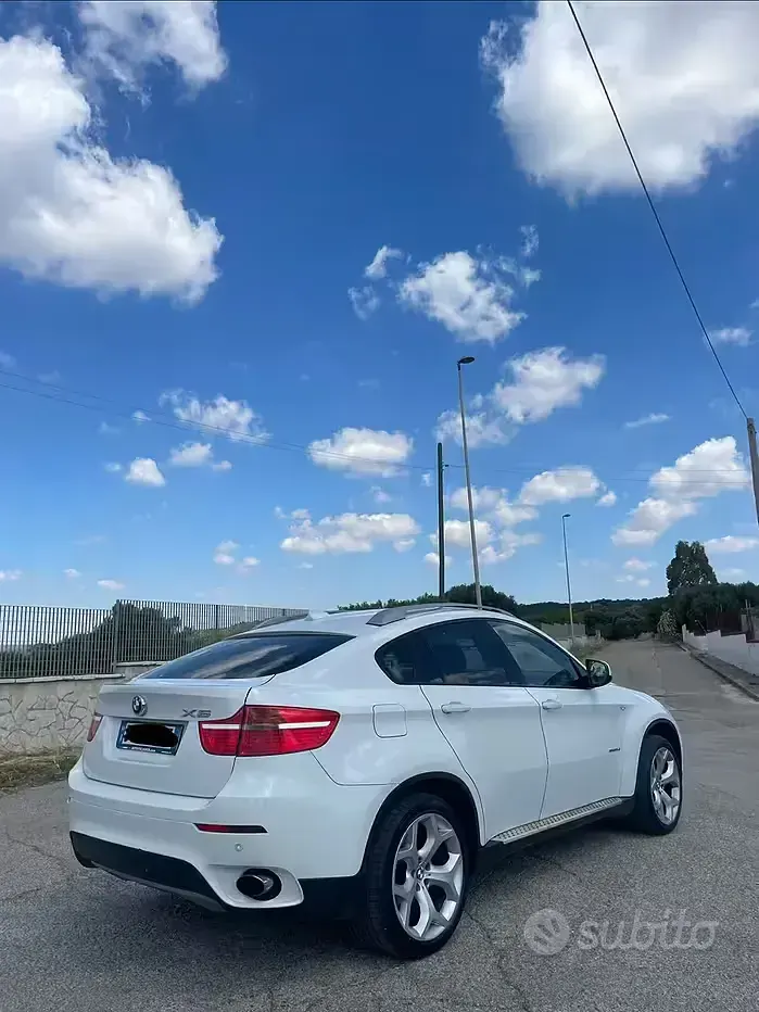 Usata BMW X6 306 CV (225 kW) 2009 Bianco SUV