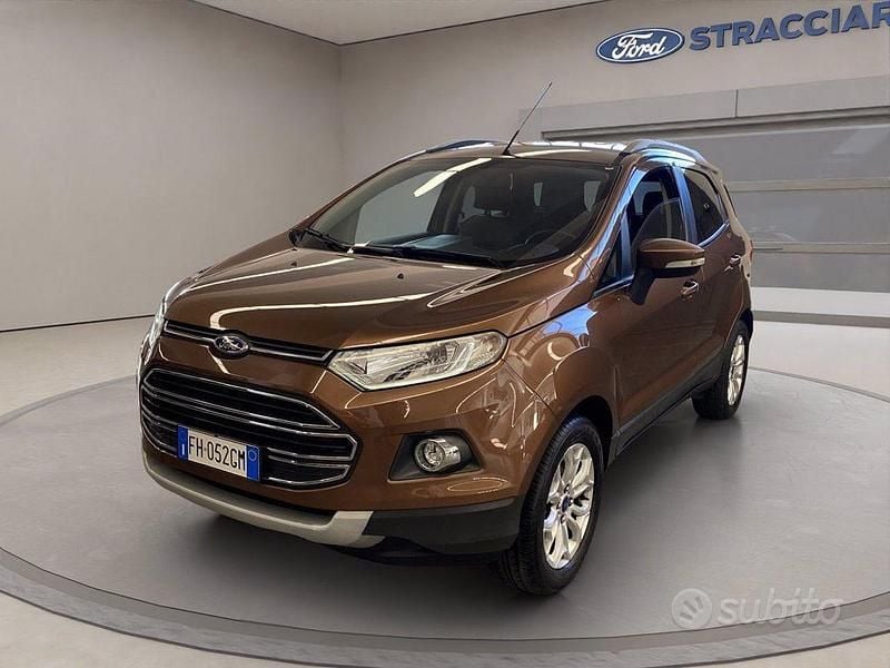 Usata Ford Ecosport Titanium S 125 CV (91 kW) 2017 Marrone metallizzato SUV