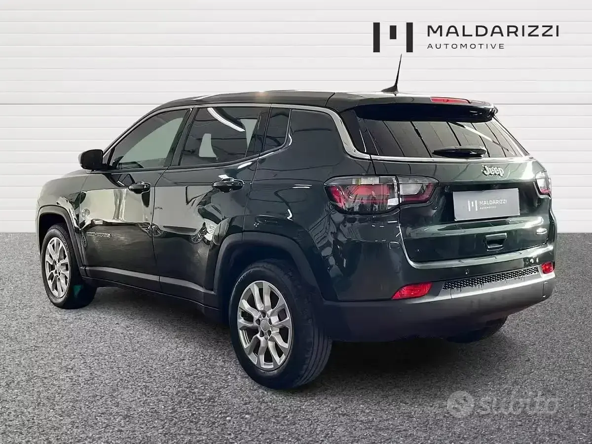 Usata Jeep Compass Longitude 131 CV (96 kW) 2022 Verde SUV