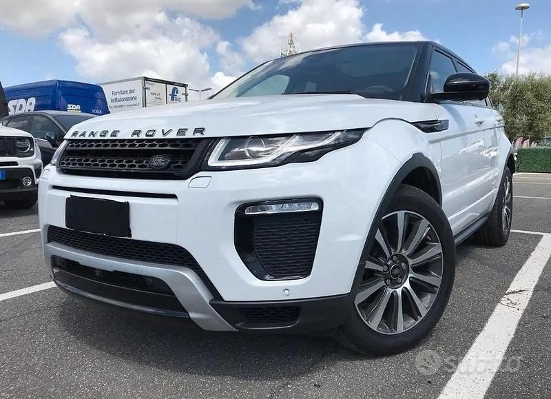 Usata Land Rover Range Rover evoque Dynamic 150 CV (110 kW) 2017 Bianco SUV