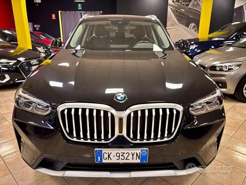 Usata BMW X3 190 CV (139 kW) 2022 Nero SUV