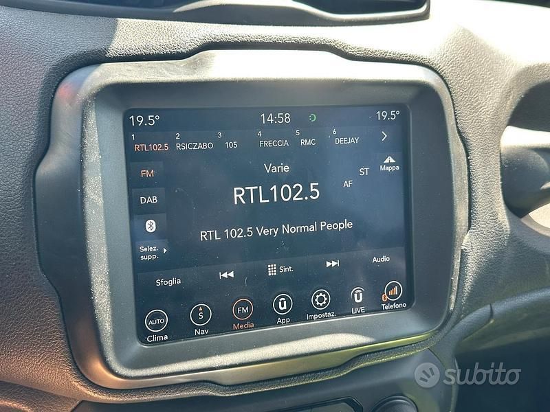 Usata Jeep Renegade 120 CV (88 kW) 2018 Bianco SUV