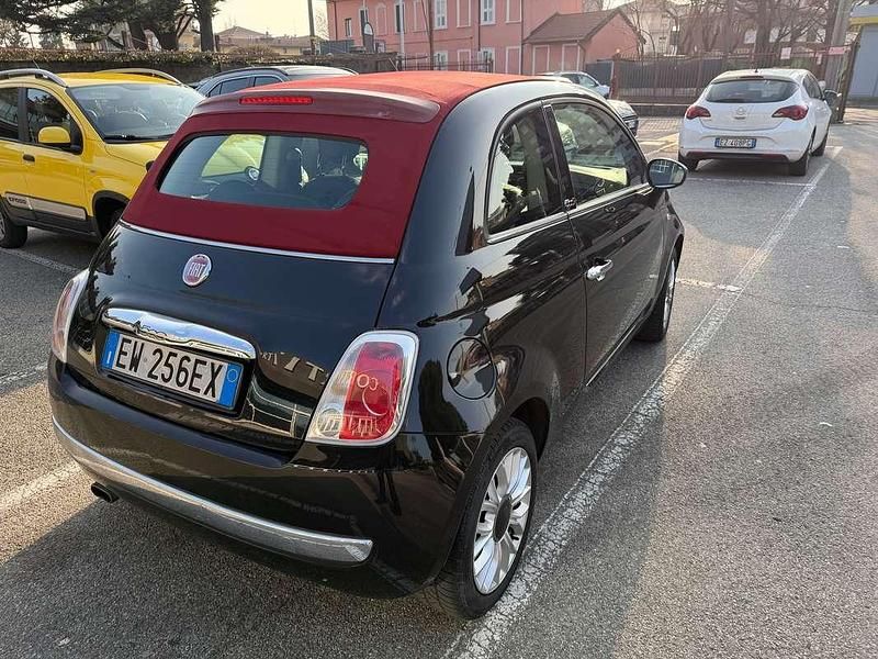Usata Fiat 500C Pop 69 CV (50 kW) 2014 Nero Cabrio