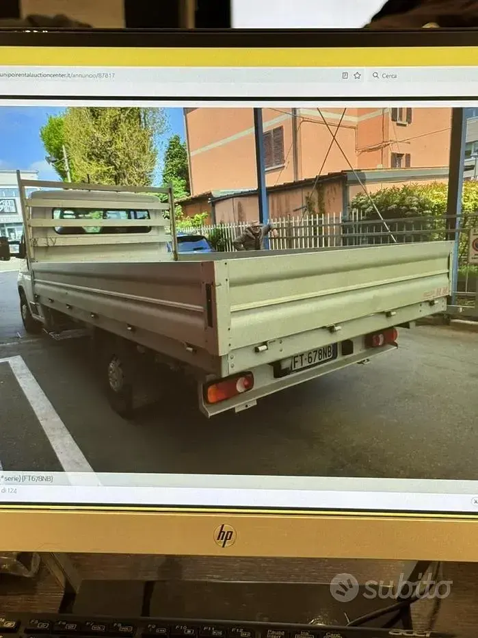 Usata Fiat Ducato 180 CV (132 kW) 2019 Bianco Furgone