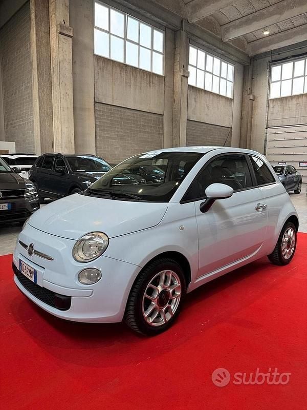 Usata Fiat 500 Pop 69 CV (50 kW) 2010 Blu Berlina