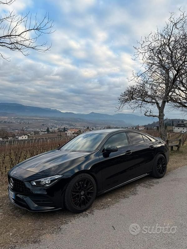 Begagnad Mercedes CLA250 224 HK (164 kW) 2020 Svart Sedan