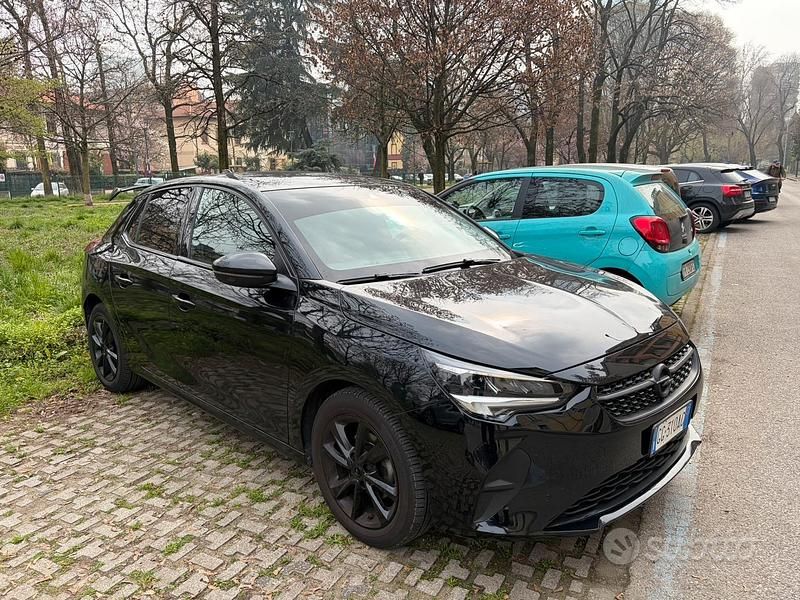 Usata Opel Corsa Elegance 75 CV (55 kW) 2021 Nero Utilitaria
