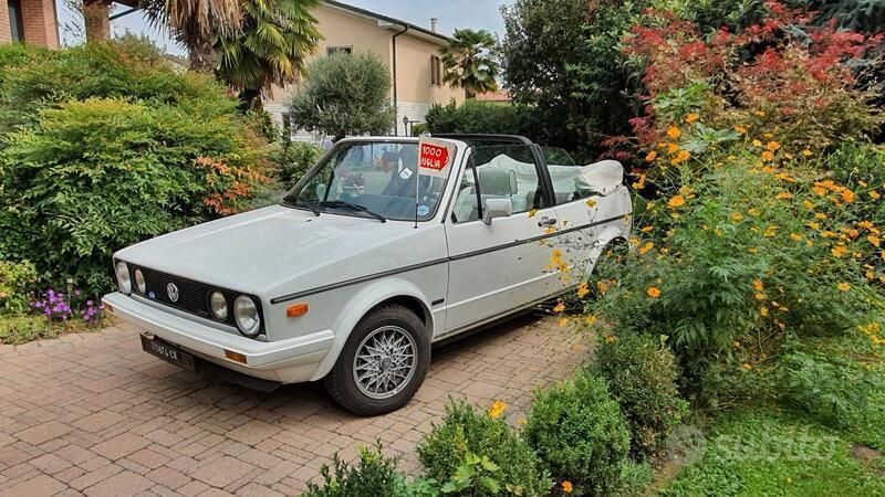 Bianco Usata 1983 VW Golf Cabriolet Cabrio | 11.900 € - Immagine 1/4