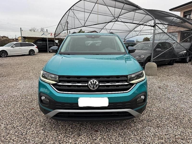 Usata VW T-Cross Style 95 CV (69 kW) 2020 Blu/azzurro SUV