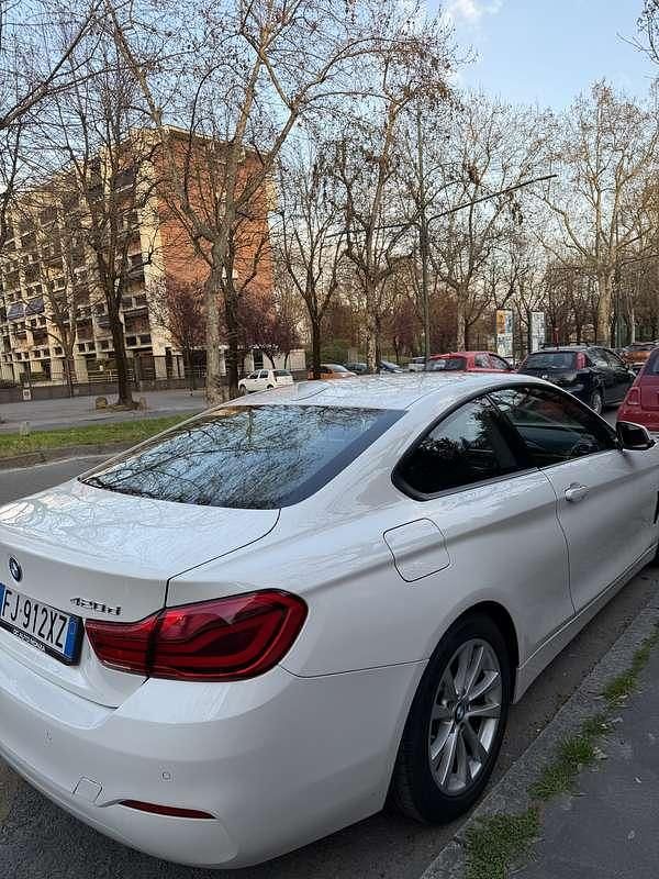 Usata BMW 420 190 CV (139 kW) 2017 Bianco Coupé