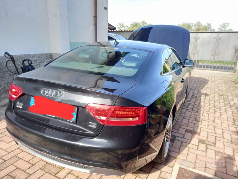 Usata Audi A5 177 CV (130 kW) 2012 Nero Coupé