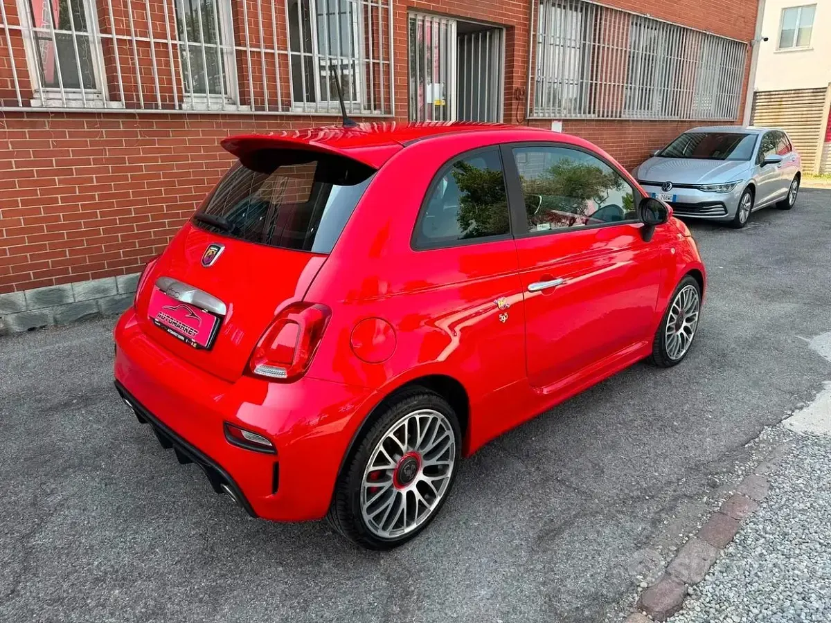 Usata Abarth 595 145 CV (106 kW) 2017 Rosso Berlina