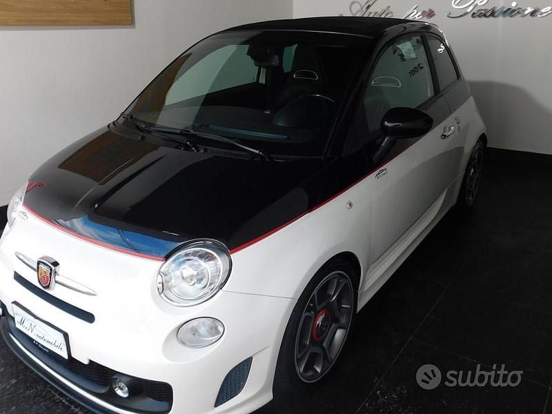 Usata Abarth 595C Turismo 160 CV (117 kW) 2015 Bianco Cabrio