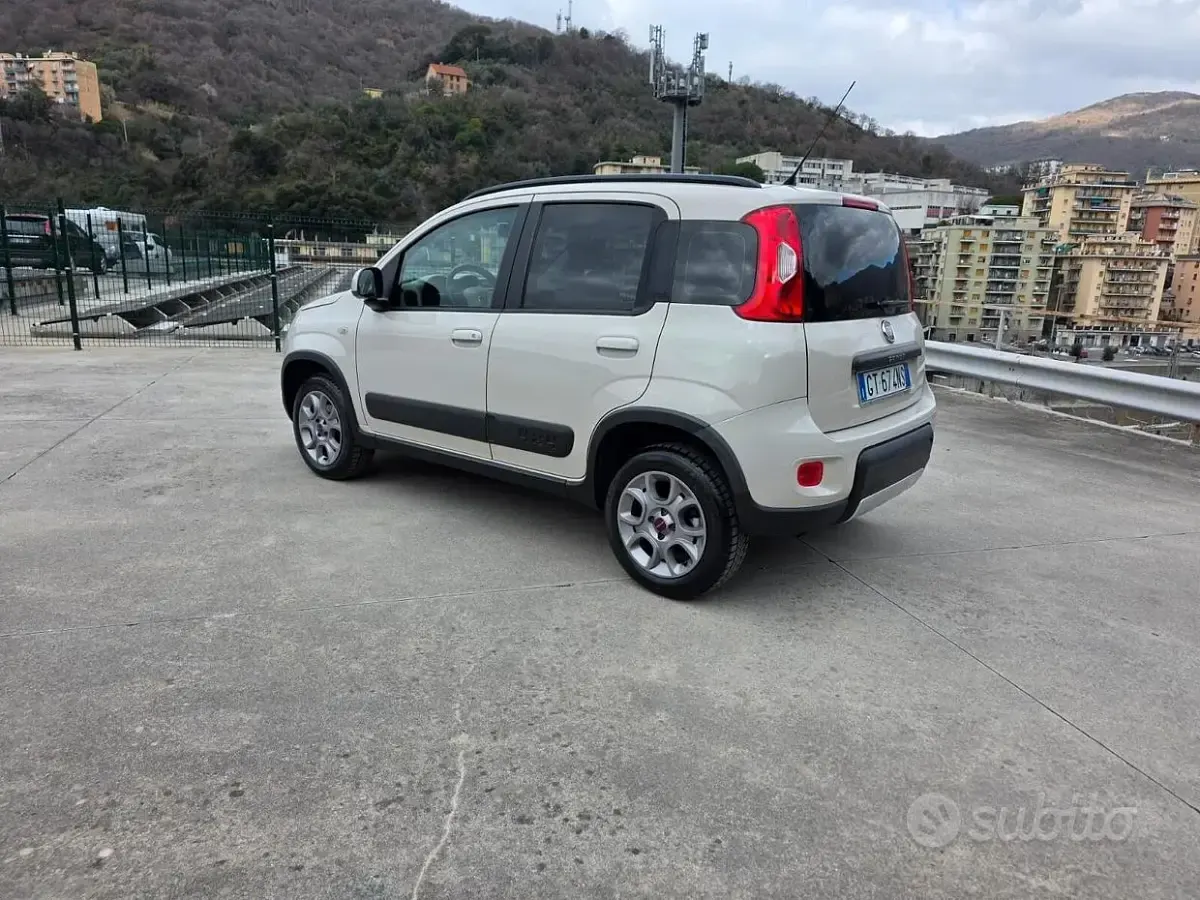 Usata Fiat Panda 4x4 S 75 CV (55 kW) 2013 Beige Utilitaria