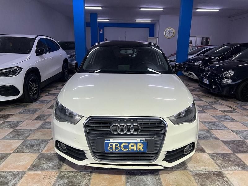 Usata Audi A1 Ambition 105 CV (77 kW) 2012 Bianco Utilitaria