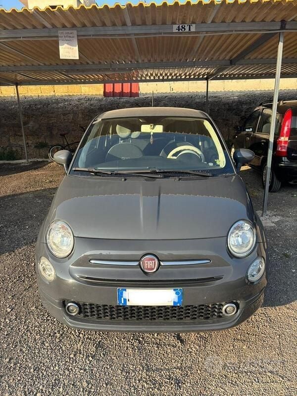 Usata Fiat 500 Lounge 69 CV (50 kW) 2018 Grigio Berlina