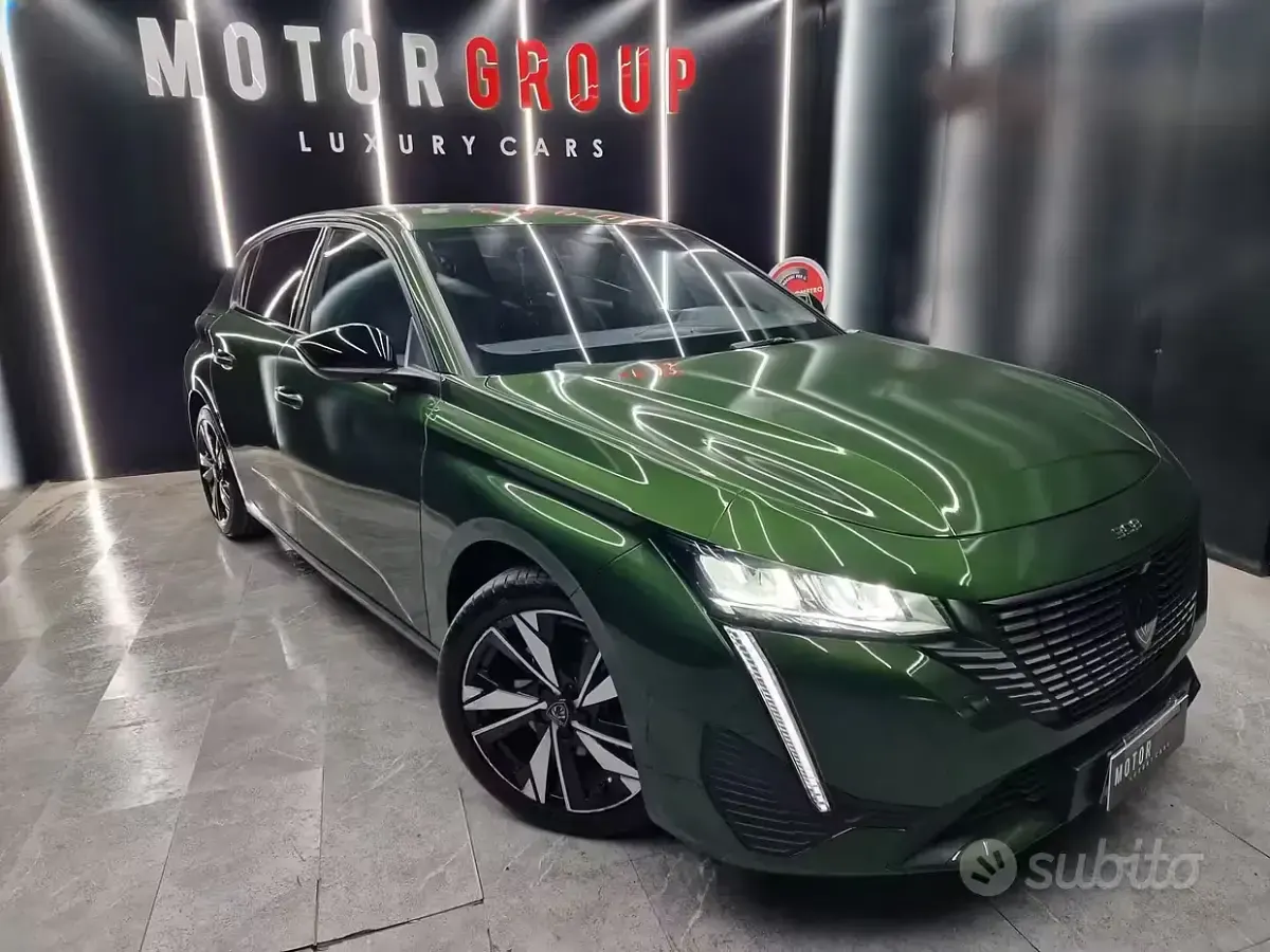 Usata Peugeot 308 Allure 131 CV (96 kW) 2022 Verde Berlina