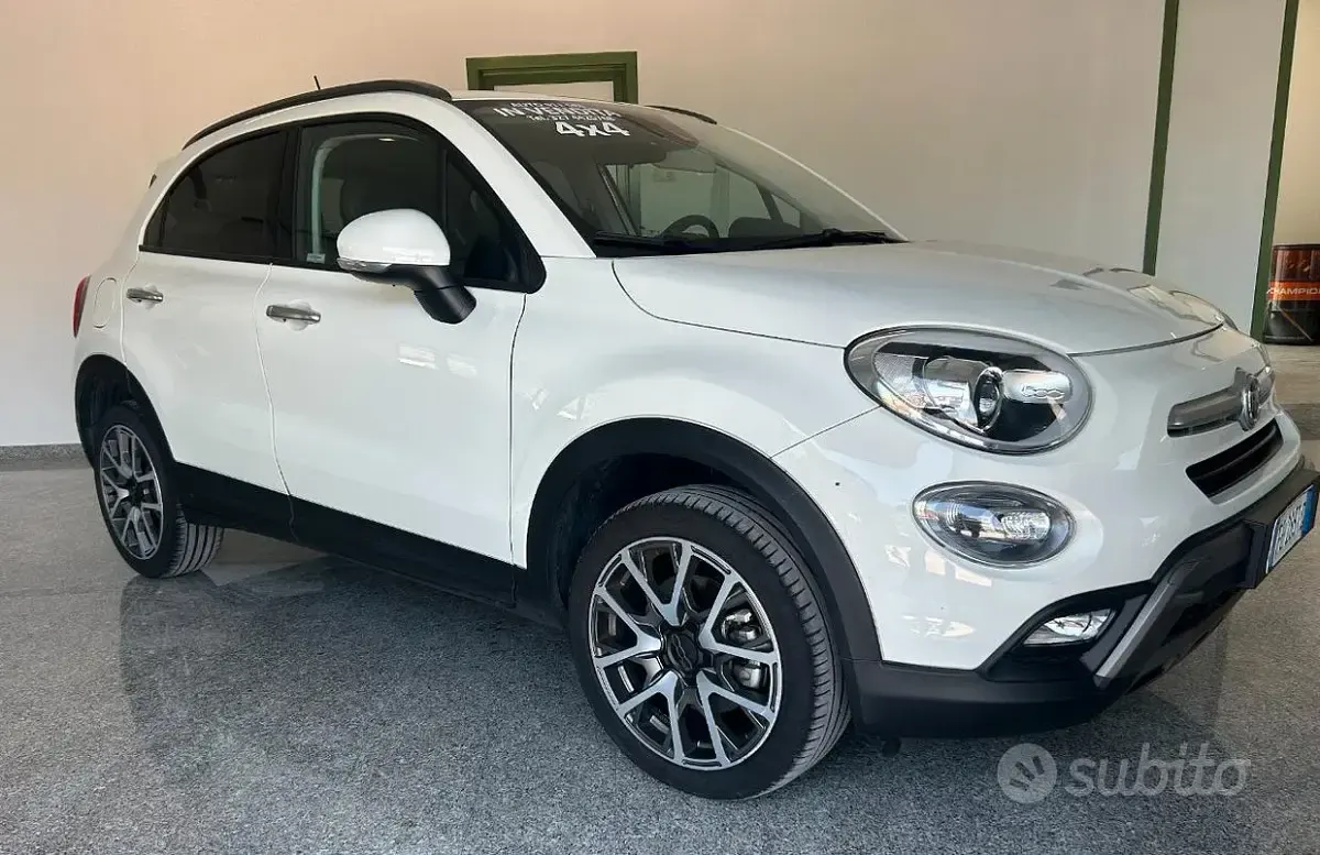 Usata Fiat 500X Cross Plus 140 CV (102 kW) 2016 Bianco SUV