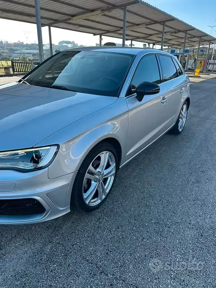 Usata Audi A3 2013 Grigio Berlina